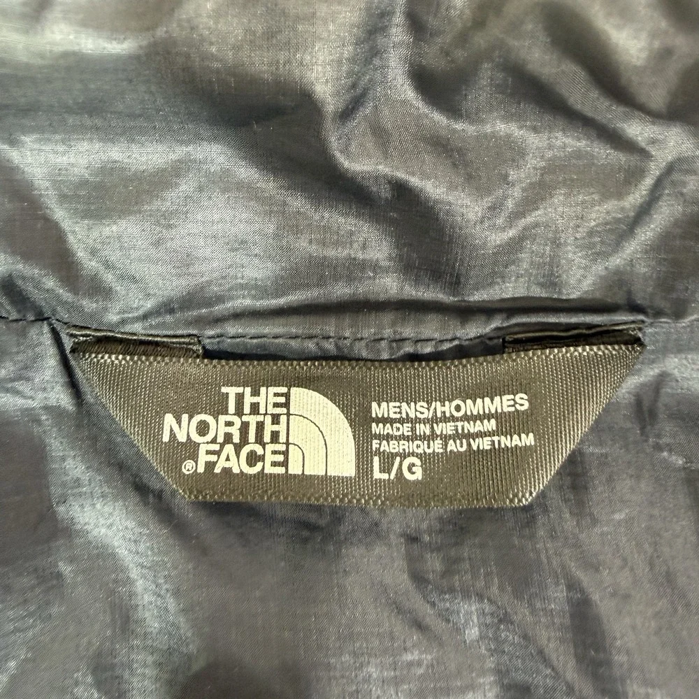 The North Face ThermoBall Eco Jacket Insulated Quilted Mens Large Blue Outdoor